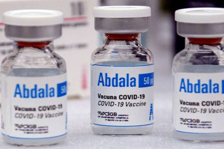 Díaz-Canel reconoce autorización de vacuna Abdala en menores de 11 años