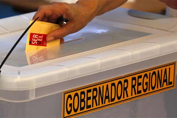 Chile elige gobernadores regionales con otra derrota de la derecha