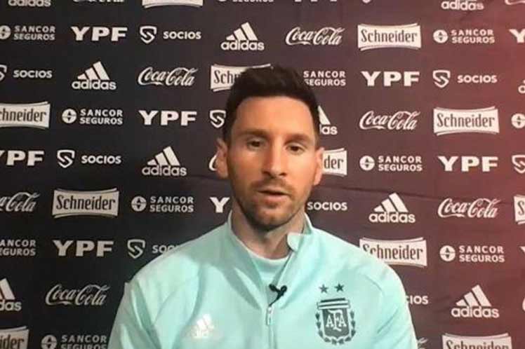 Messi por alzar la Copa América y preocupado ante Covid-19