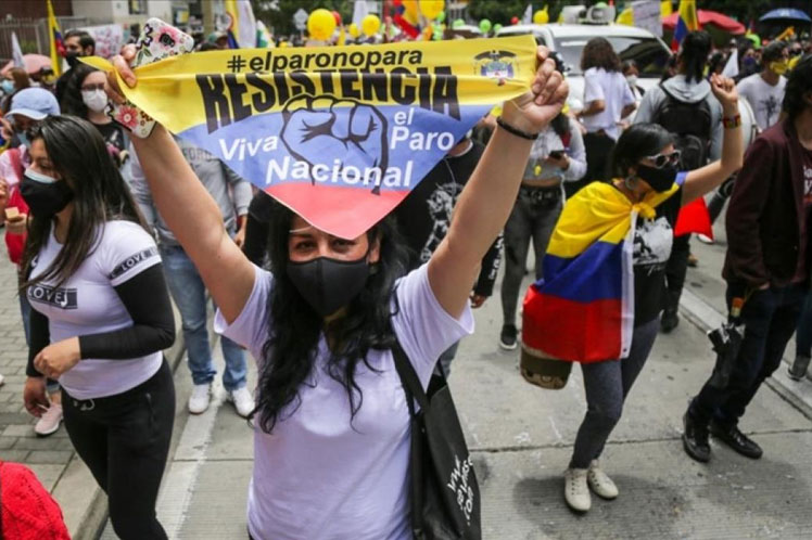 El paro no para en Colombia