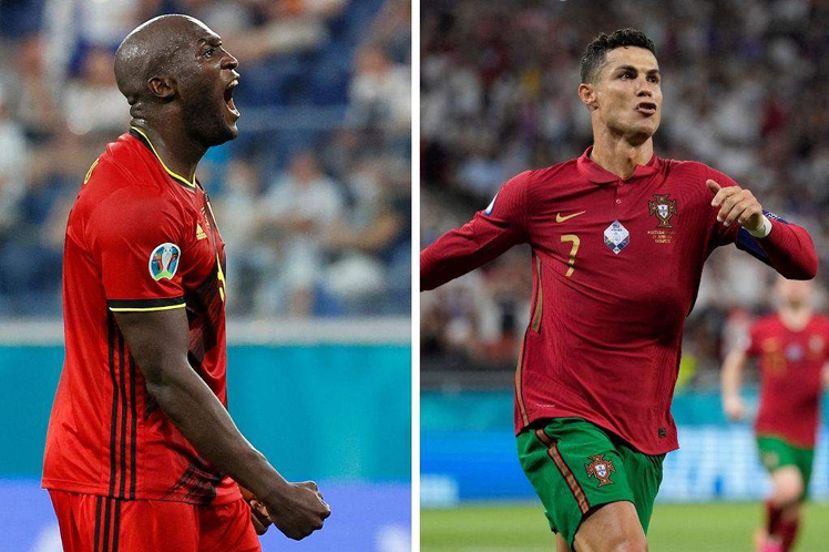 Duelo CR7-Lukaku animará el Portugal-Bélgica en Eurocopa
