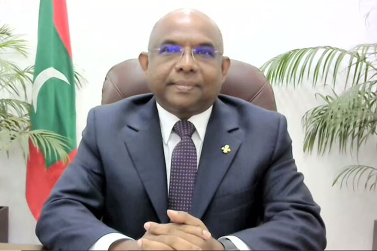 Canciller de Maldivas presidirá Asamblea General de la ONU