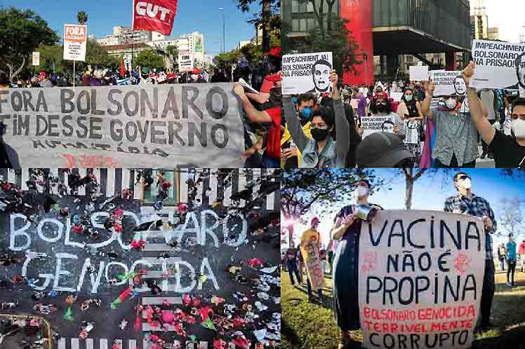 Nuevos gritos de Fuera Bolsonaro resonarán en Brasil y el extranjero
