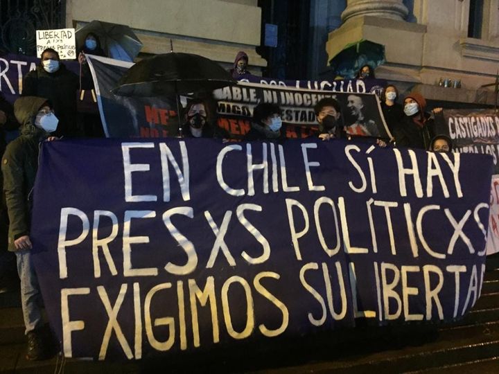 Exigen en Chile libertad para presos de revuelta popular