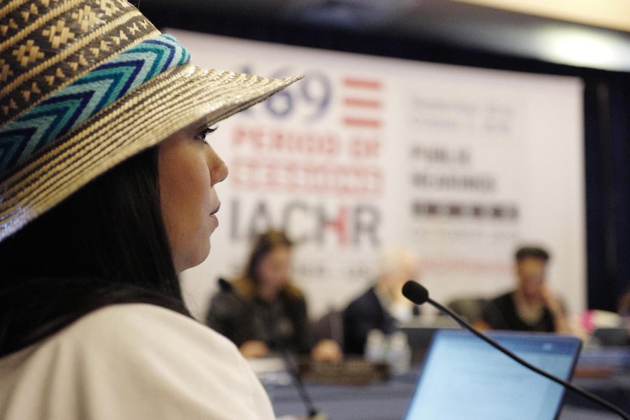 Saludan en Colombia a chilena mapuche que dirigirá Constituyente