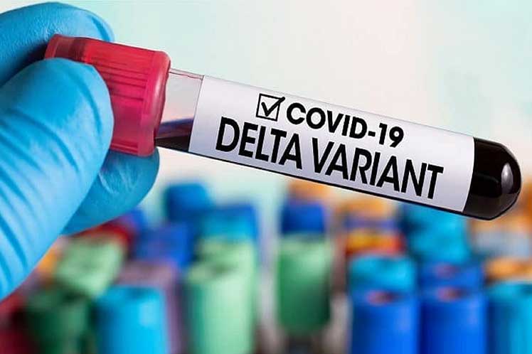Alertan en Brasil sobre efectos por variante Delta del SARS-CoV-2