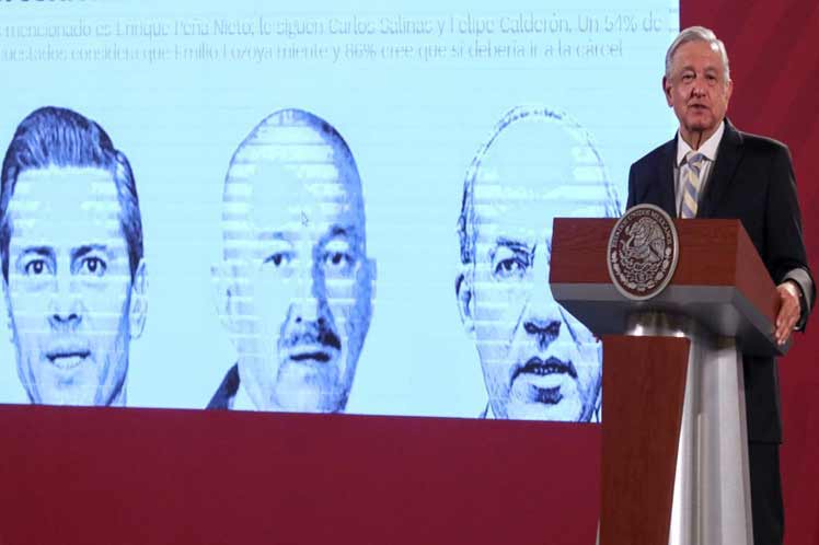 López Obrador califica de trascendente consulta sobre expresidentes