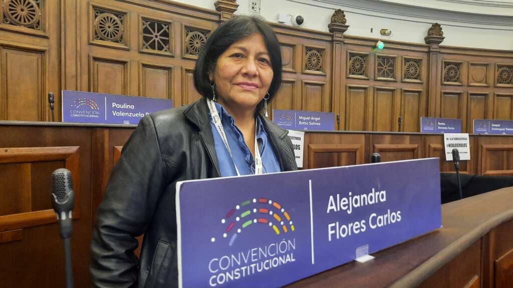 Constituyente Alejandra Flores a Piñera: «Es terrible decir que Usted miente, pero así es»