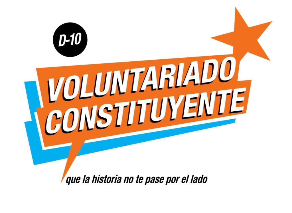 Convocan a integrar un “Voluntariado Constituyente” para apoyar la confección de Iniciativas Populares de Norma en el Distrito 10