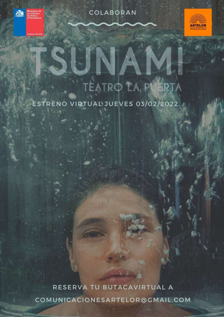 Compañía de teatro La Puerta de Valdivia estrena obra «Tsunami»