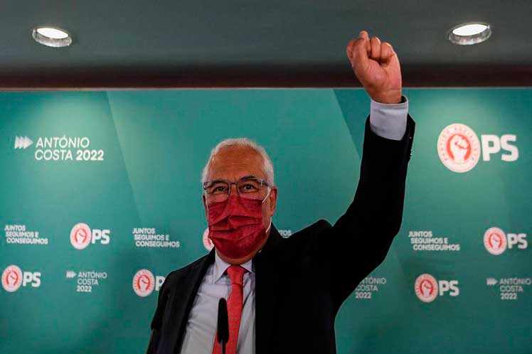 Partido Socialista ganó elecciones legislativas en Portugal