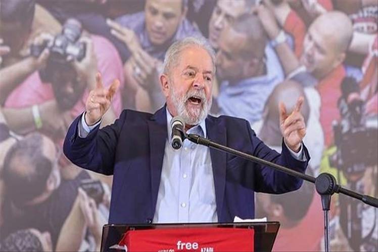 Lula continúa al frente de la intención de voto en Brasil