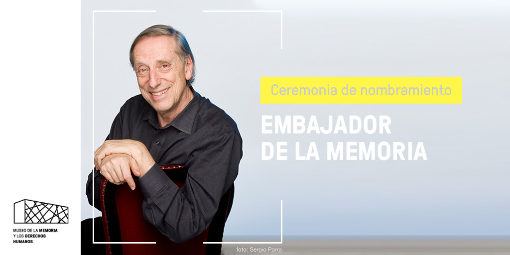 MMDH nombra embajador de la memoria a Ariel Dorfman