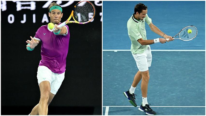 Nadal y Medvedev, polos opuestos en tenis de Indian Wells