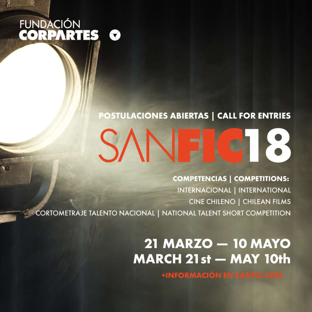 SANFIC abre la convocatoria para su 18˚ edición, a realizarse entre el 14 y el 21 de agosto de 2022