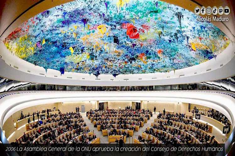 Venezuela ratifica compromiso con Consejo de DDHH de la ONU