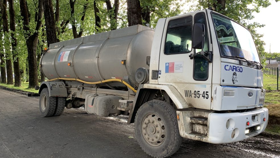Senador Pugh plantea necesidad de hacer trazabilidad del agua repartida en camiones aljibe