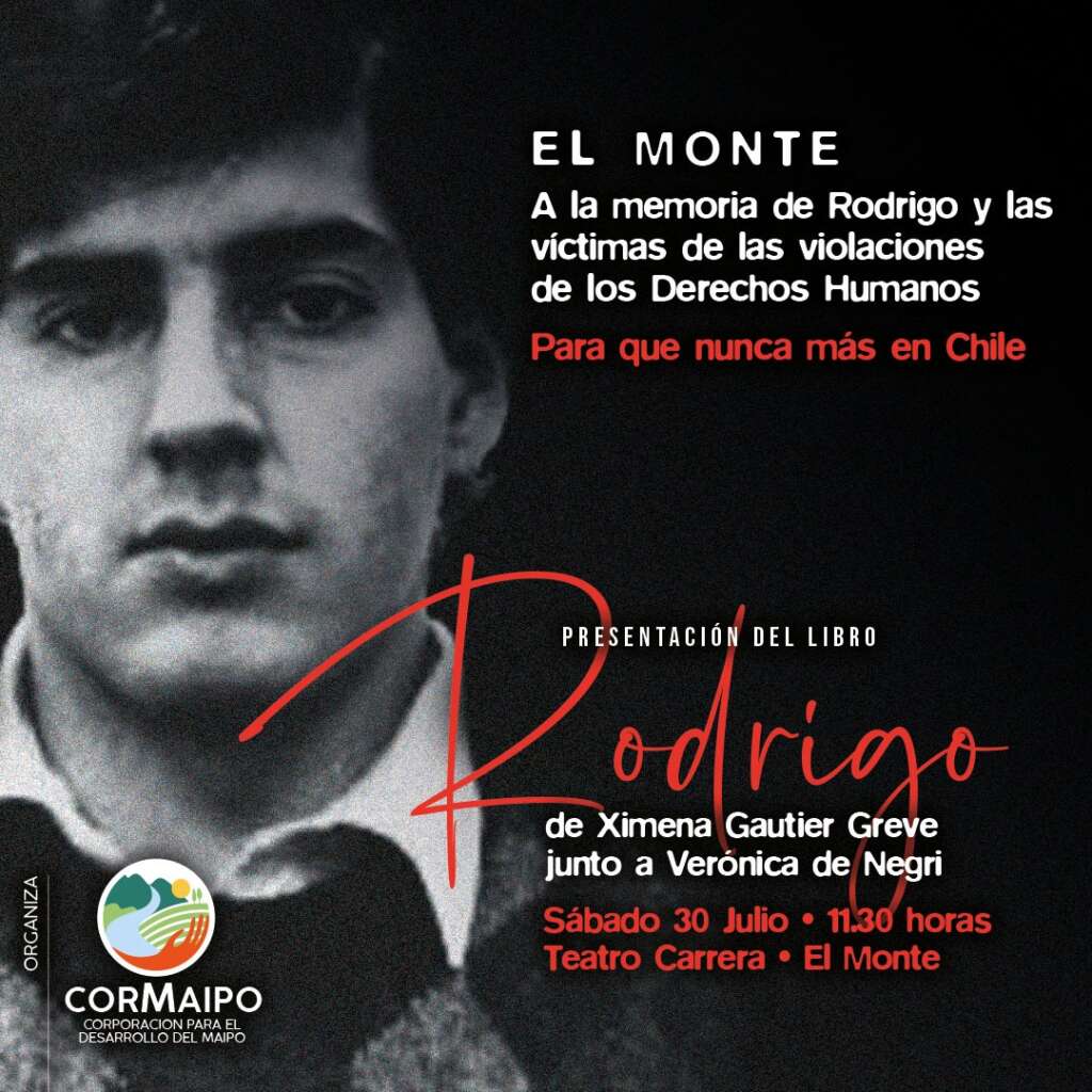 El Monte: Convocan a un encuentro en recuerdo de Rodrigo Rojas De Negri