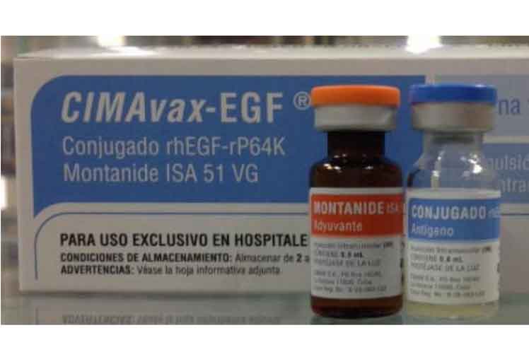 Destacan avances de vacuna contra cáncer de pulmón cubana