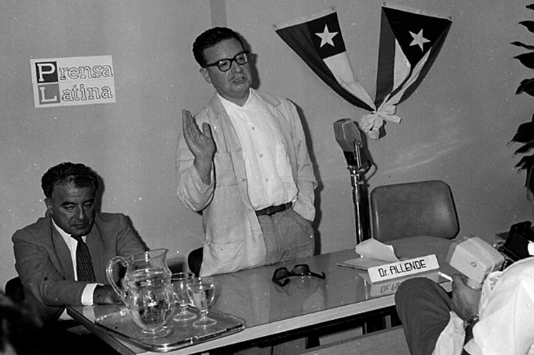 Desestabilización de Salvador Allende en el recuerdo de Prensa Latina