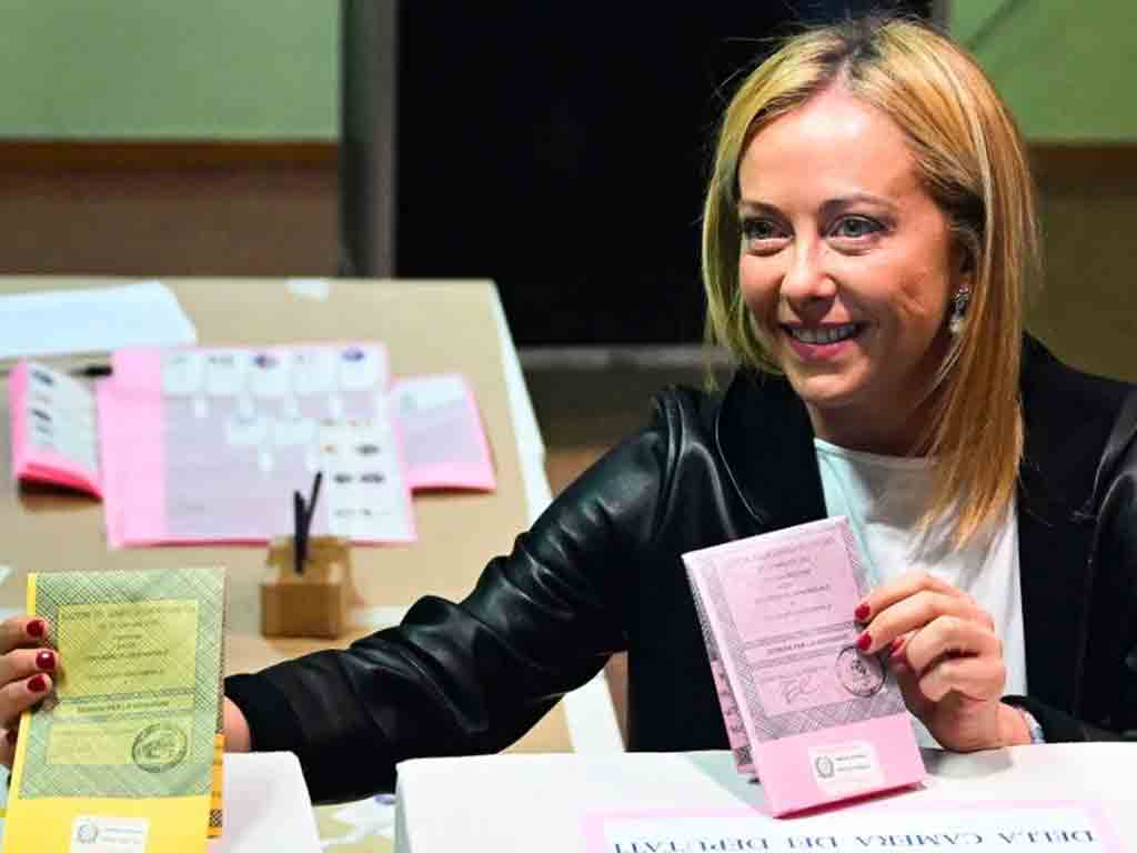 Gana la ultraderecha elecciones generales en Italia