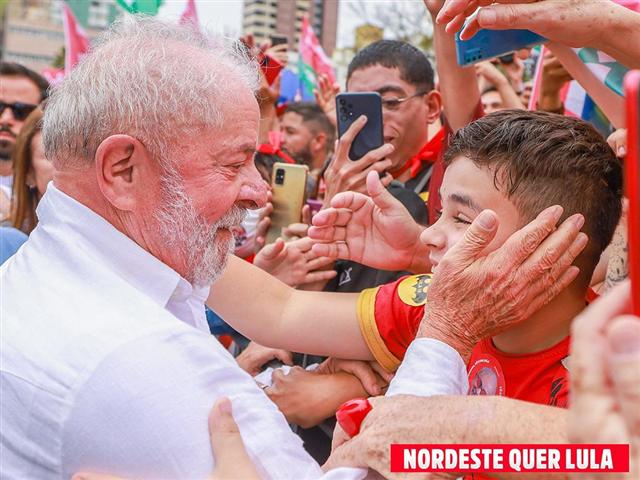 Lula continuará su campaña electoral por nordeste de Brasil