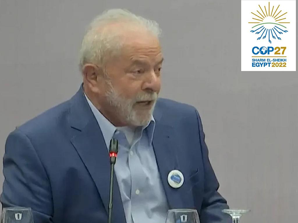 Lula defendió en COP27 gobernanza global para cumplir con el clima