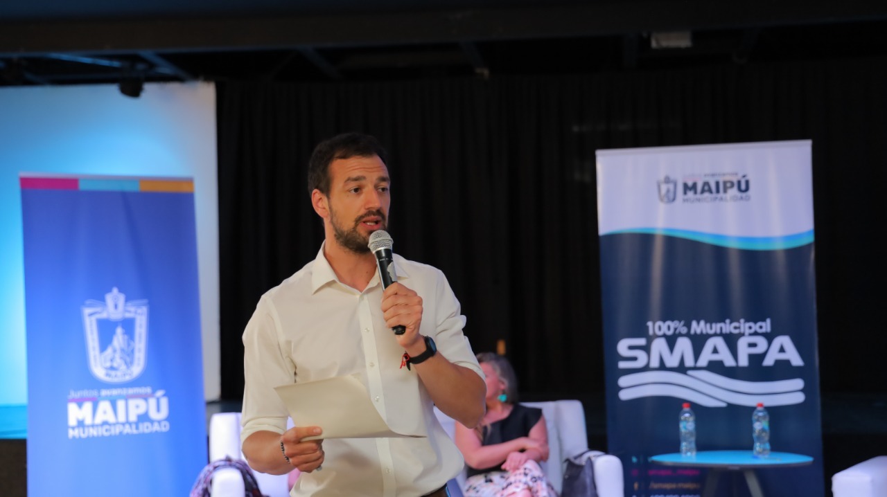 Alcalde Vodanovic propone reforma para transformar a la sanitaria SMAPA en una empresa municipal