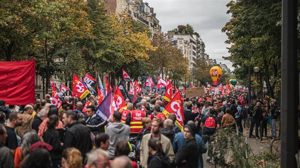 Sindicatos franceses decididos a luchar contra reforma de pensiones