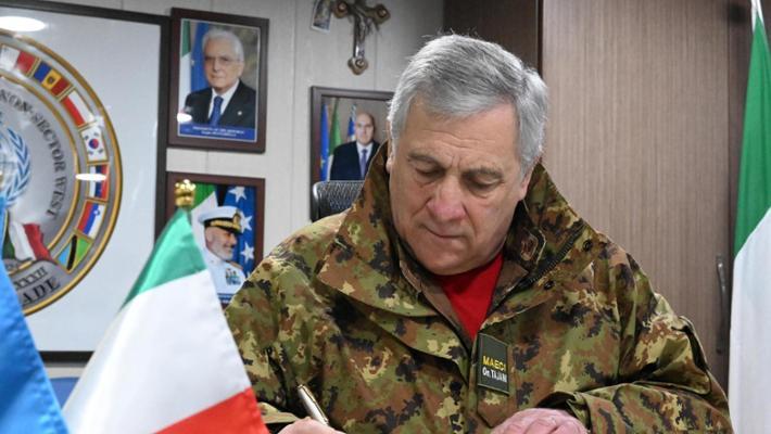 Reafirma canciller que Italia mantendrá envío de armas a Ucrania