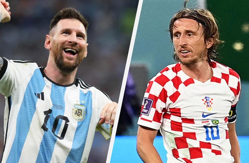Messi-Modric, un duelo de “10” entre capitanes