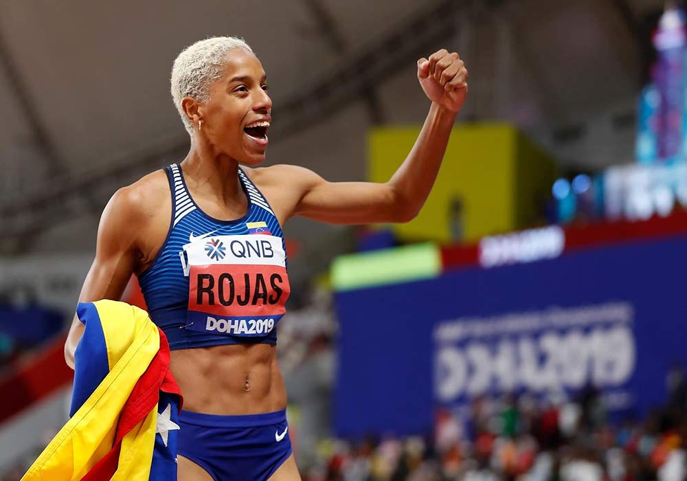 Venezolana Yulimar Rojas electa atleta femenina del año por periodistas deportivos de América