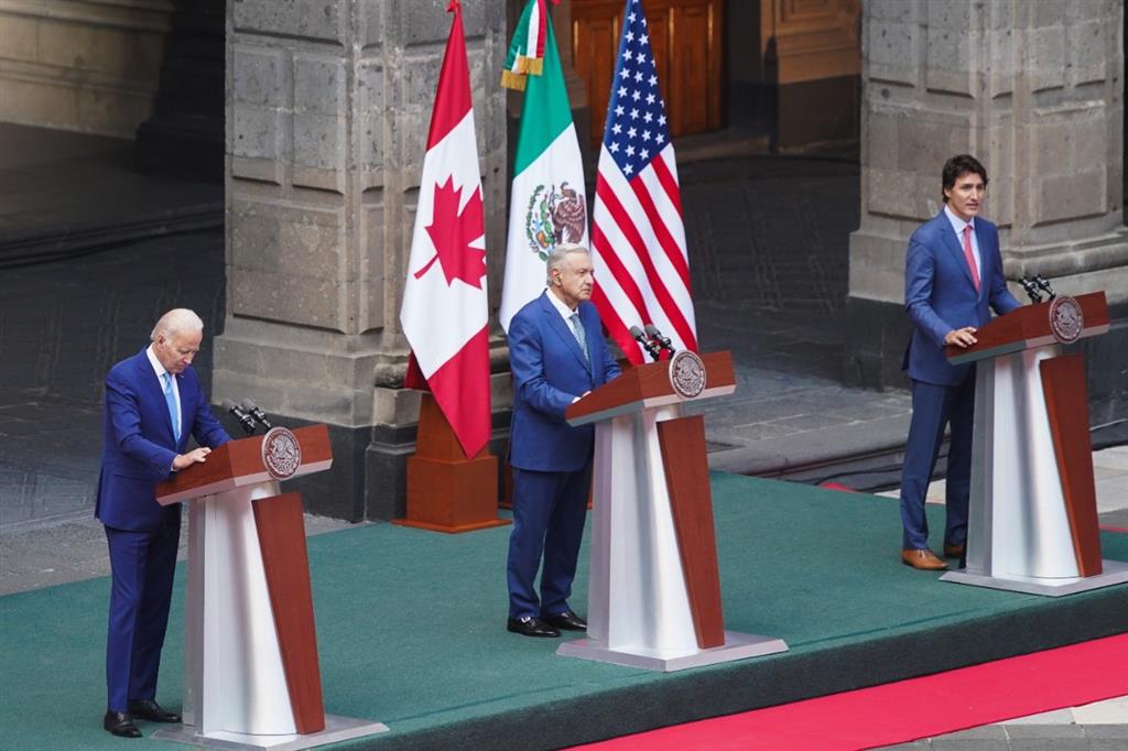 Mensajes de Biden, Trudeau y López Obrador por senderos distintos