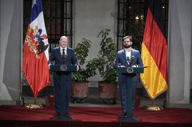 Chile y Alemania firmaron acuerdos de cooperación