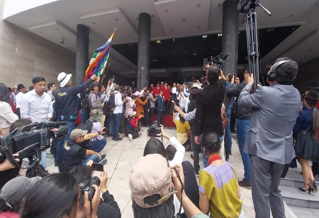 Indígenas de Ecuador marchan contra Lasso y por Ley de Aguas