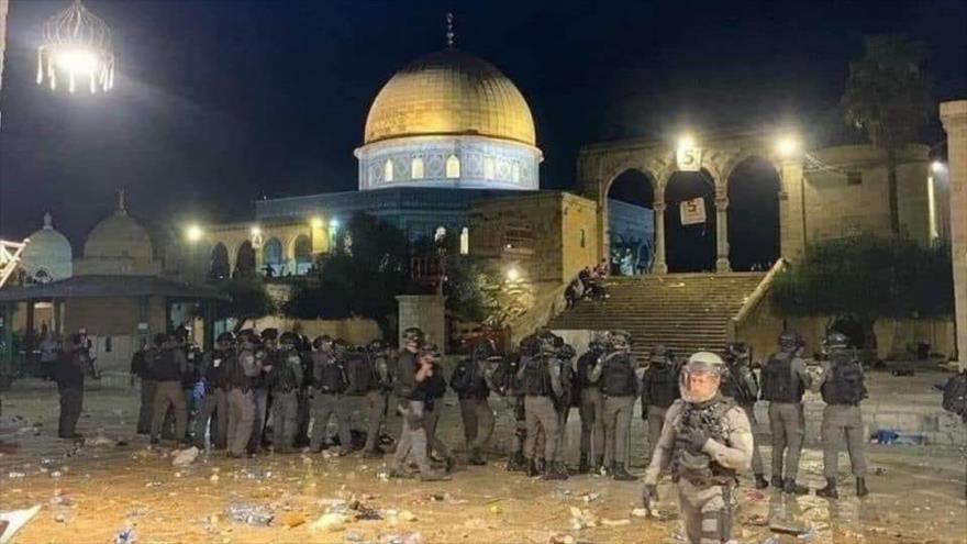 Asalto en Al Aqsa: el Sionismo pagará sus crímenes.