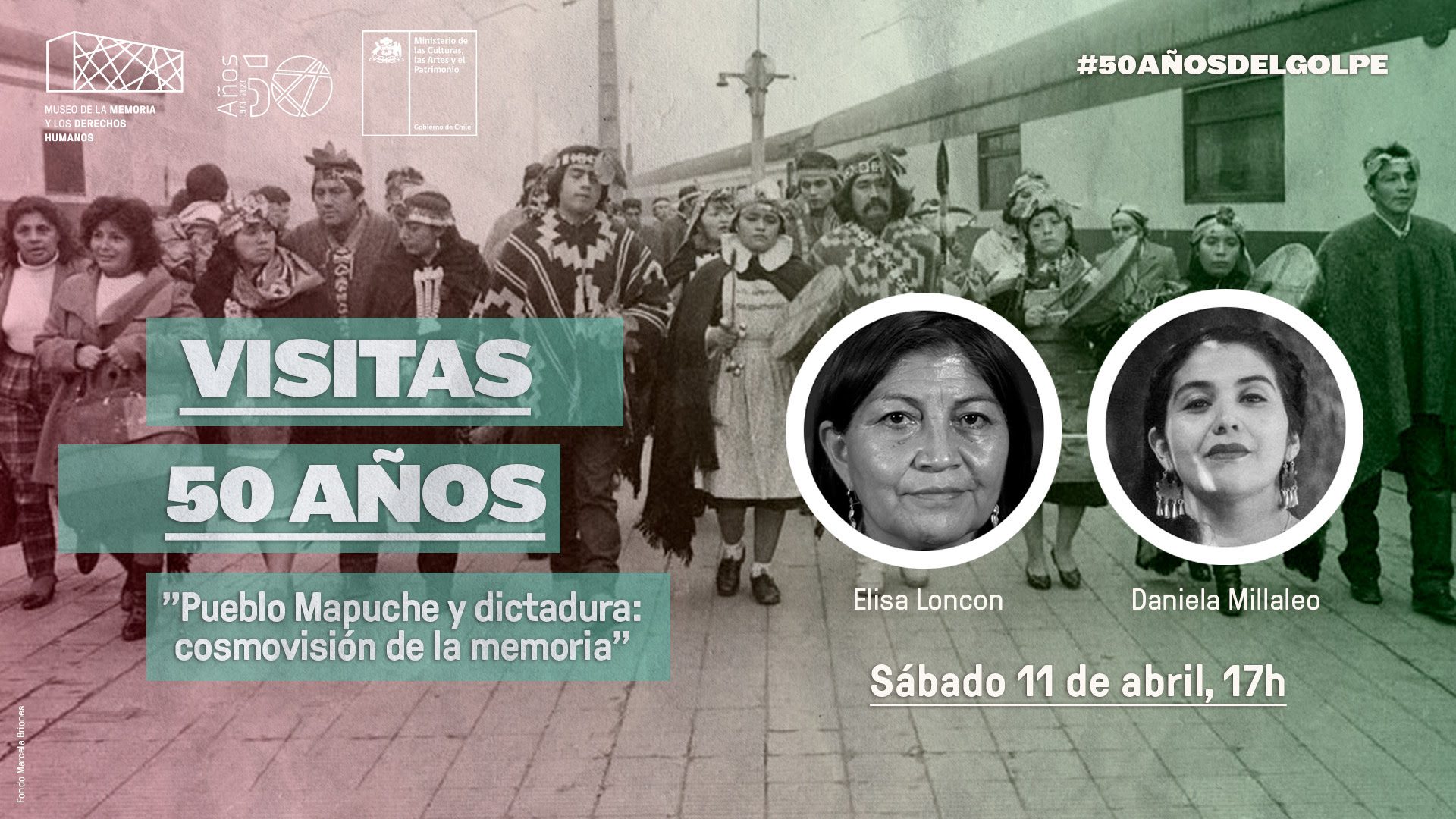 Visitas guiadas a 50 años del golpe: «Pueblo Mapuche y dictadura. Cosmovisión de la memoria»