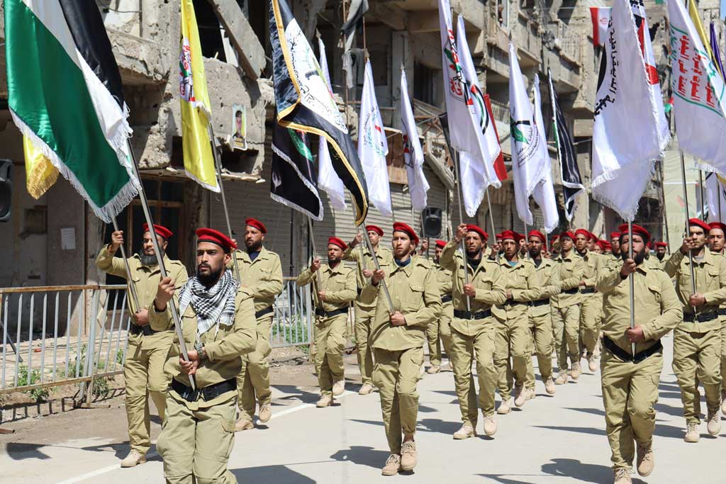 Sirios y palestinos celebran el Día Internacional de Al-Quds
