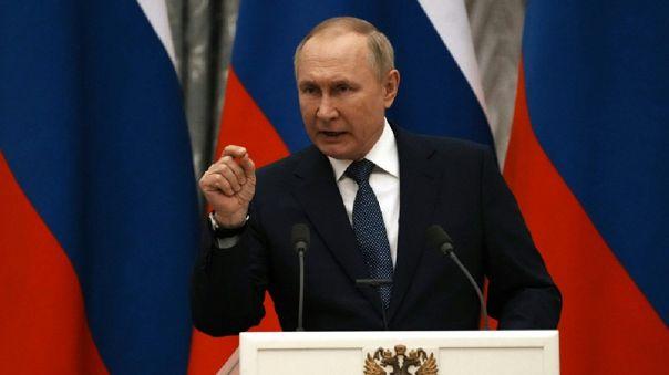 Ambiciones exorbitantes impulsan rebelión armada, afirmó Putin