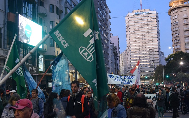 Sindicatos uruguayos anuncian semana con protestas