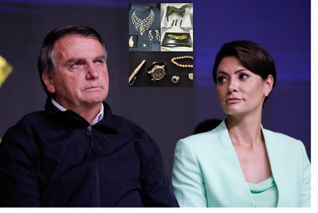 Bolsonaro y esposa en mira de policía de Brasil por caso joyas