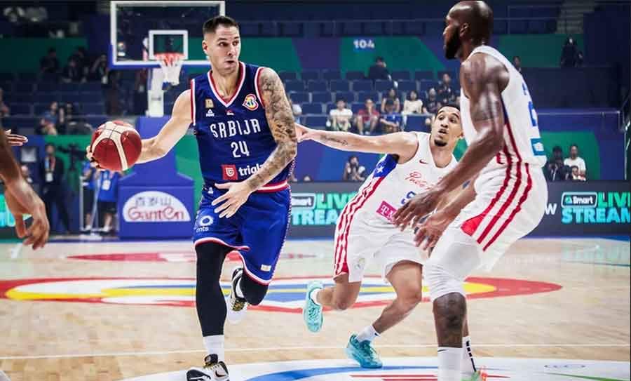 Serbia arrasa con Puerto Rico en Mundial de baloncesto