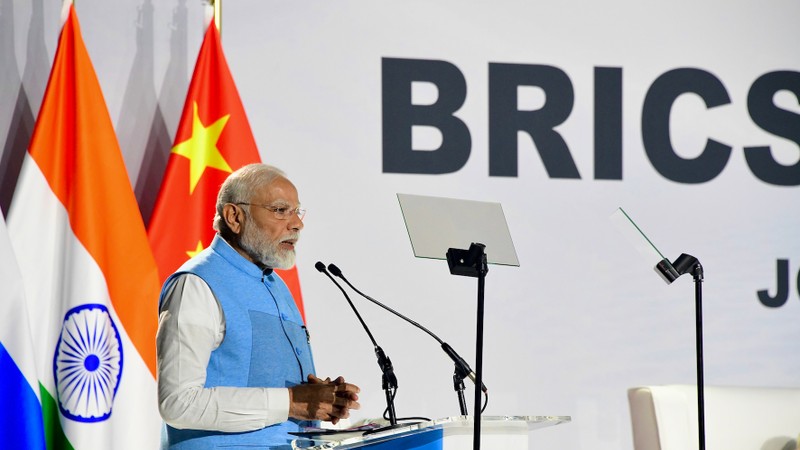 Ratifica India pleno apoyo a expansión del Brics