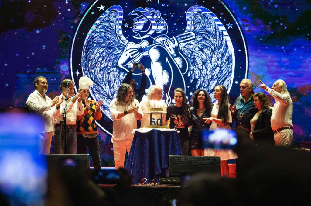 En emotivo concierto, Los Jaivas celebraron sus sesenta años de historia musical