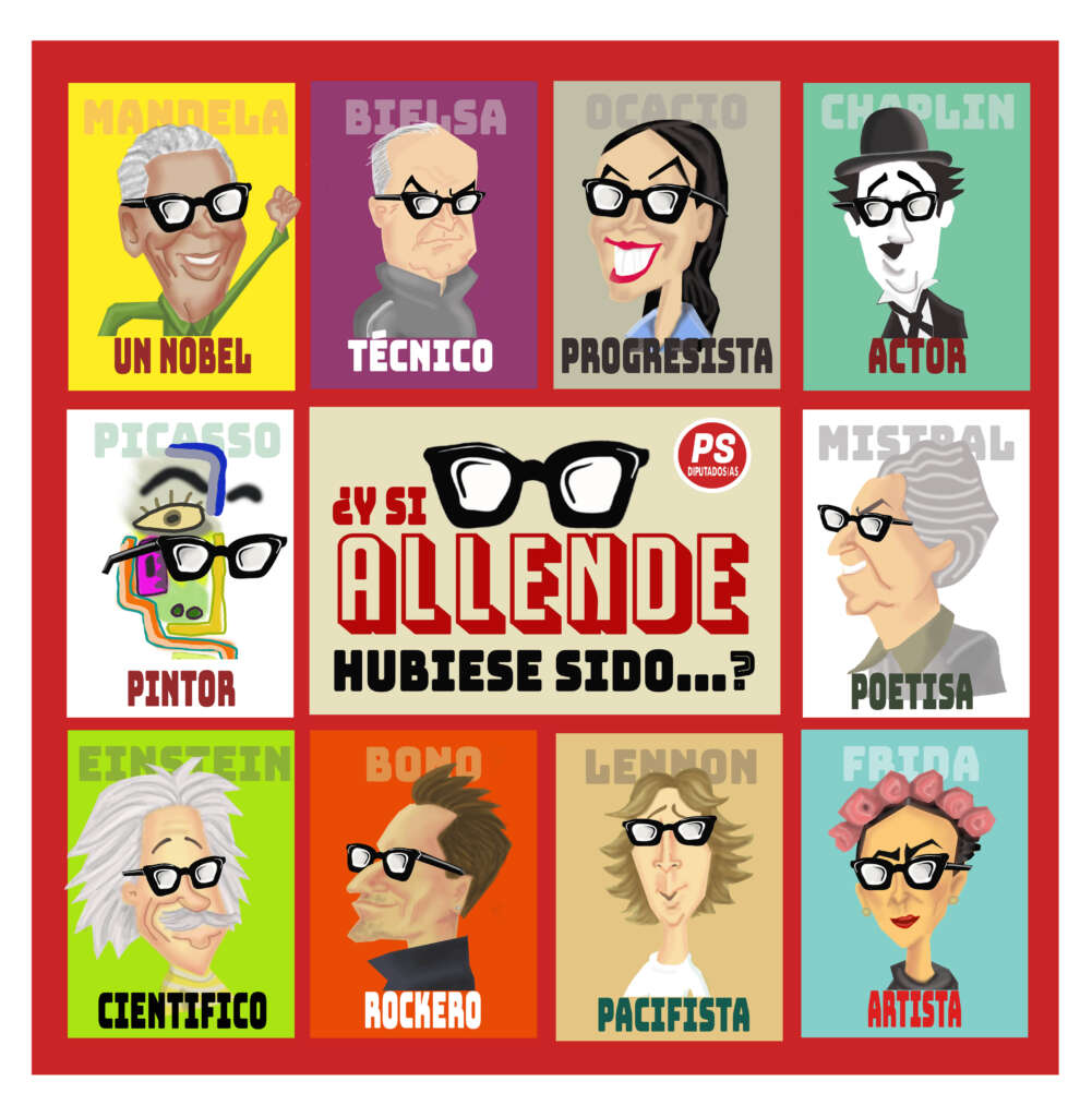 “¿Y si Allende hubiese sido…?: Presentan gráfica en conmemoración a 50 años de la muerte del Mandatario