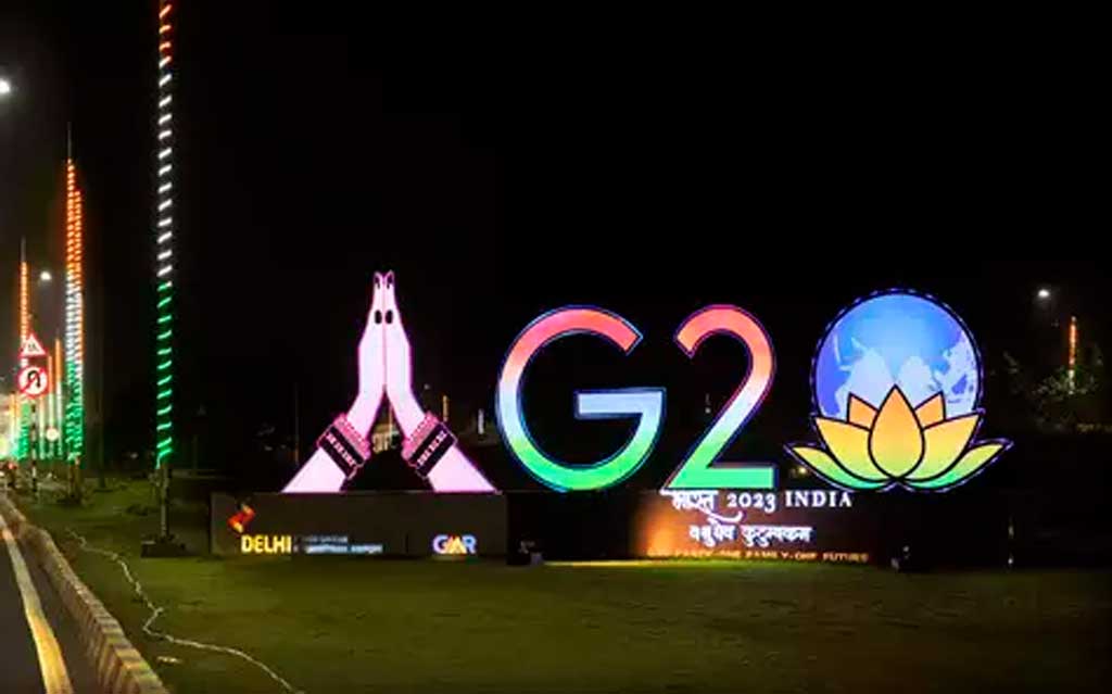 Recibe India dignatarios para Cumbre del G20