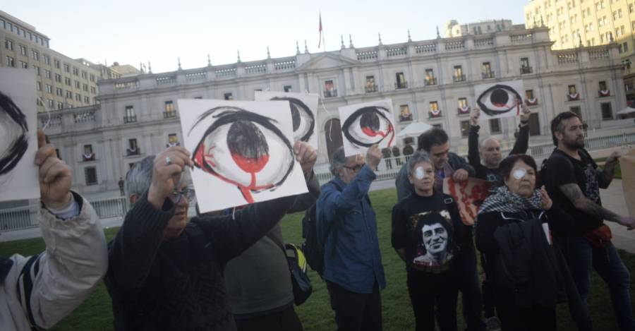 Estado chileno en deuda con víctimas de daño ocular por represión