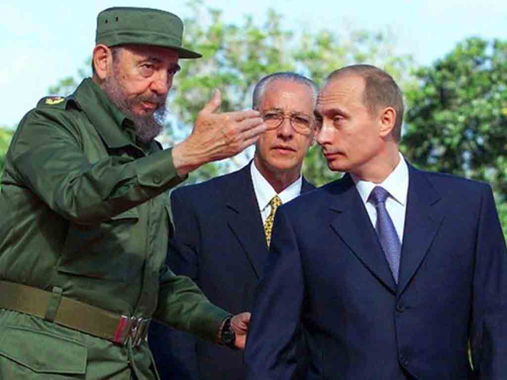 Putin calificó a Fidel Castro como un coloso que pensaba en la gente