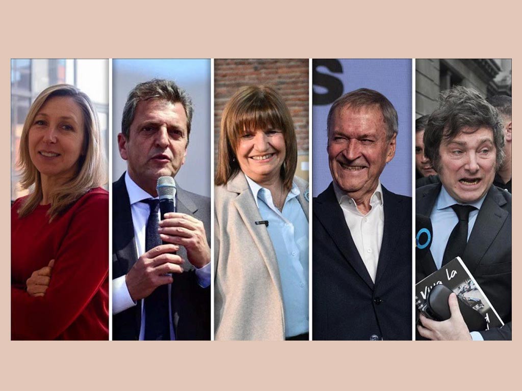 Candidatos argentinos participan en debate presidencial obligatorio