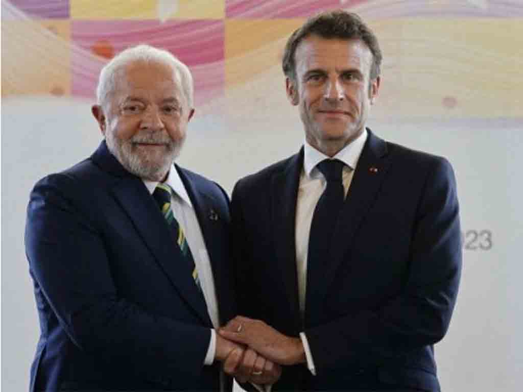 Lula y Macron en busca de una solución por la paz en Oriente Medio